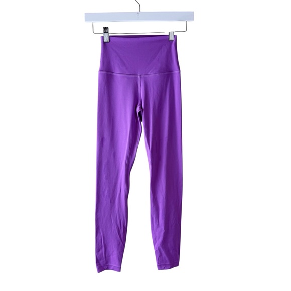 Lululemon Align High-Rise Pant 25" Moonlit Magenta Sz‎ 2 - Picture 5 of 10